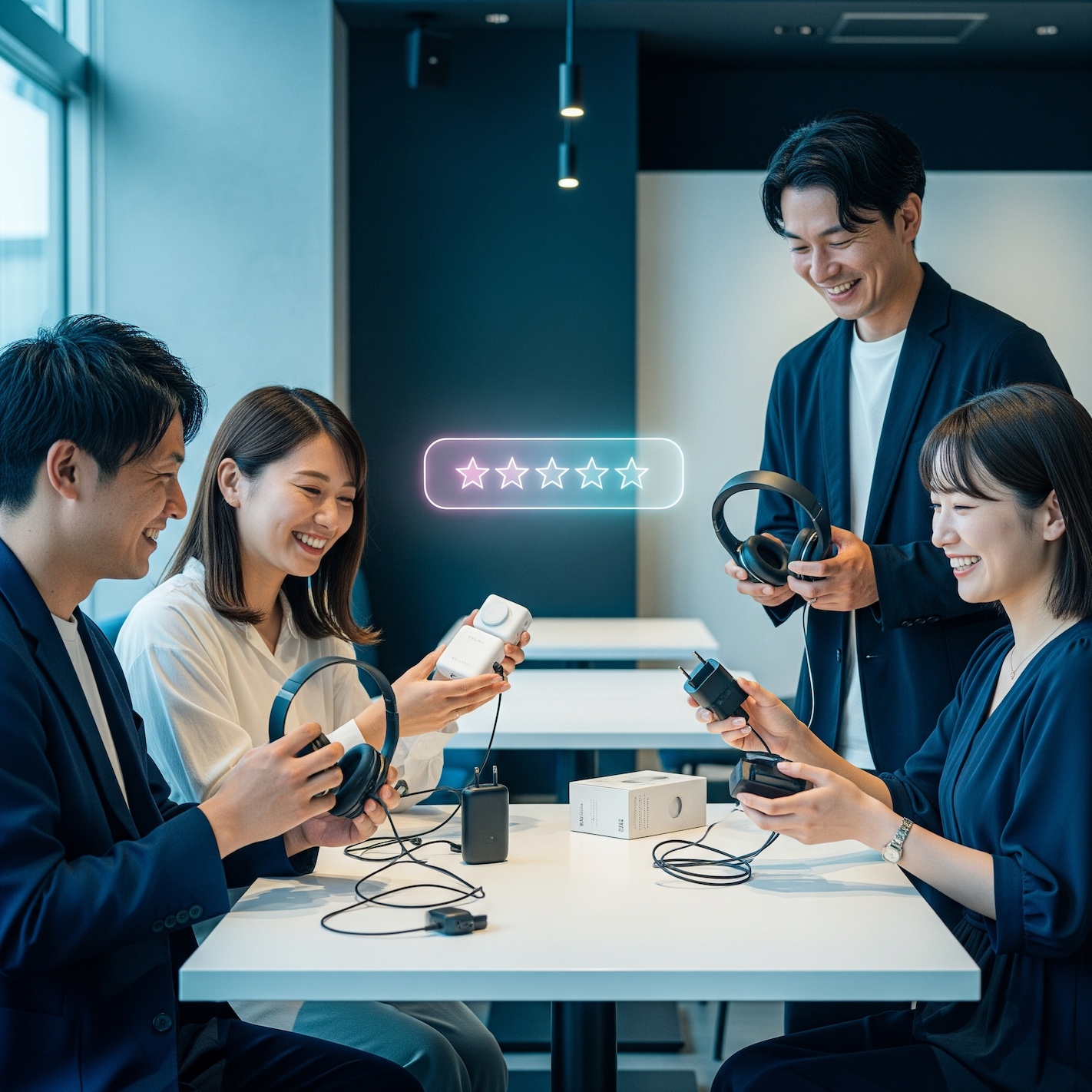製品のフィードバックを得ている